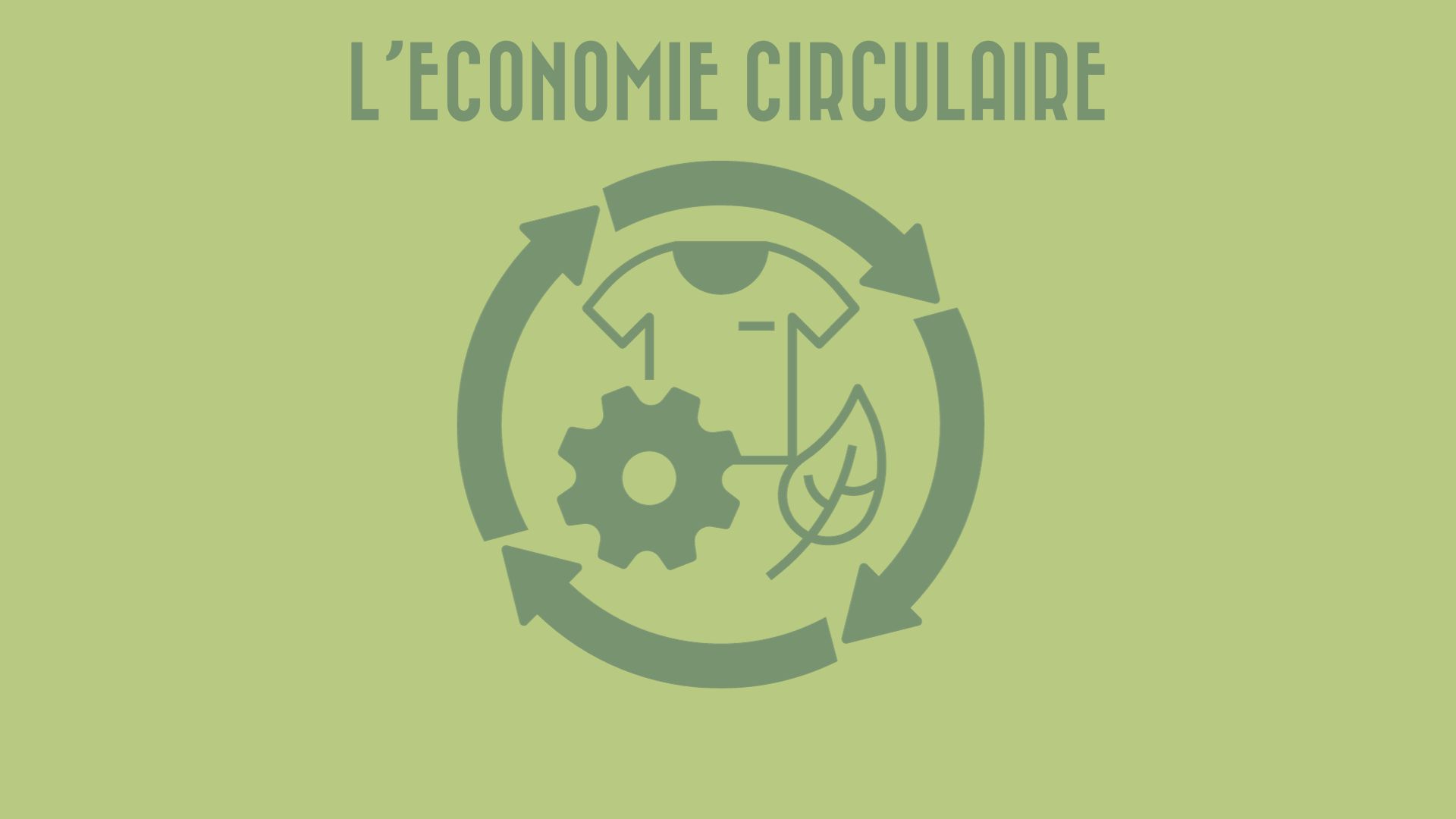 l'économie circulaire