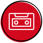 pictogramme cassette audio