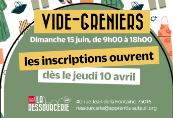 affiche du vide-greniers