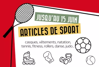 affiche boutique éphémère sport