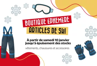 Boutique éphémère ski