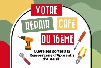 ouverture d'un repair café à la ressourcerie