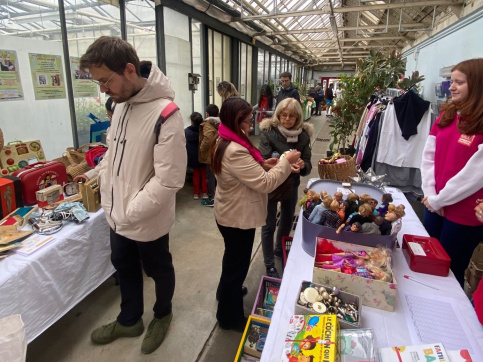 Photo stand de la Ressourcerie a Meudon