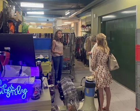 Visite de la petite rockette