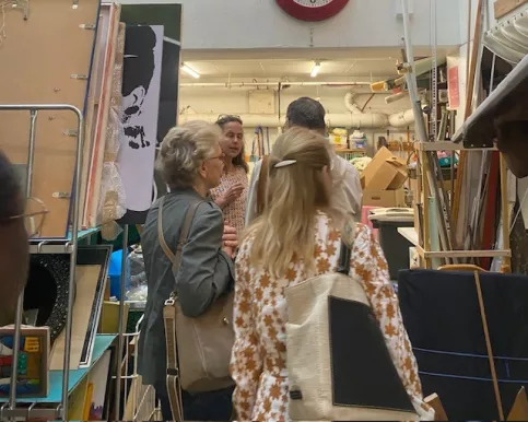 Visite de la petite rockette