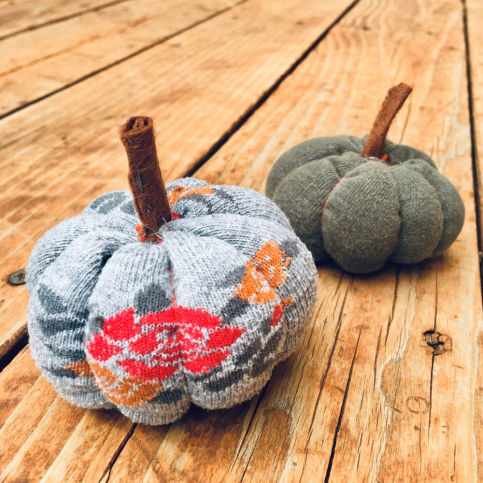 Citrouille en chausette