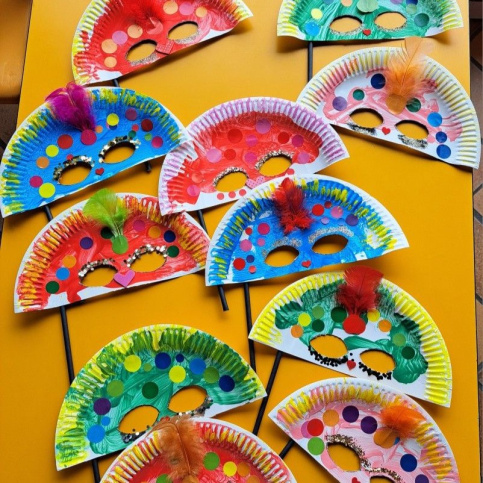 Atelier masque de carnaval