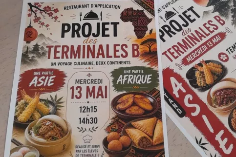 Aff restaurent d'application