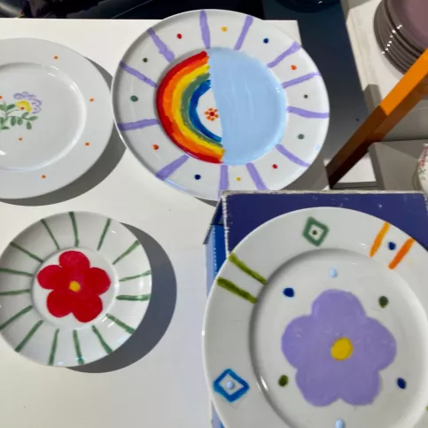 Peinture sur porcelaine