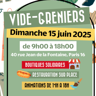 Visuel vide-greniers animations