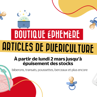 boutique ephemere puericulture