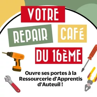 ouverture d'un repair café à la ressourcerie