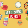 Illustration atelier mosaïque et attrape-rêves