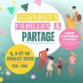 affiche informative sur les journées familles et partage