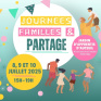 affiche informative sur les journées familles et partage