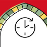 une illustration d'une horloge